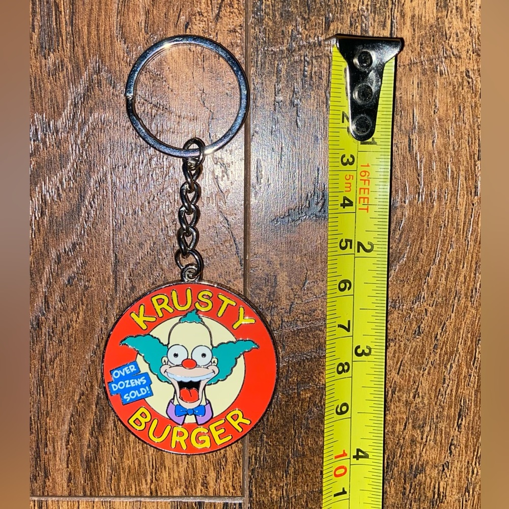 Krusty Burger Keychain - Picture 6 of 10